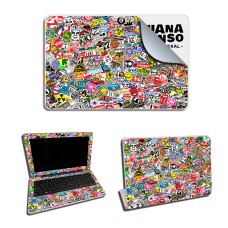 Skin Adhesivo Netbook Conectar Igualdad Juana Manso 100 Stickers