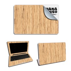 Skin Adhesivo Netbook Conectar Igualdad Juana Manso Bamboo Wood
