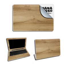 Skin Adhesivo Netbook Conectar Igualdad Juana Manso Natural Wood