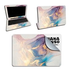 Skin Adhesivo Netbook Conectar Igualdad Juana Manso Pink Marble