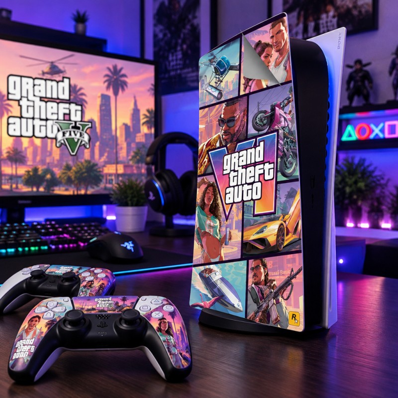 Skin Adhesivo PS5 FAT Skin Adhesivo PS5 FAT