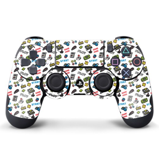 Skin Adhesivo Joystick PS4 Doodle Gamer