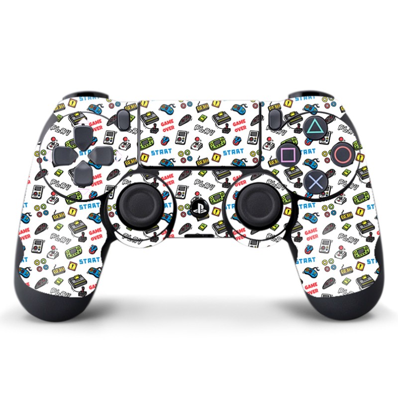 Skin Adhesivo Joystick PS4 Doodle Gamer