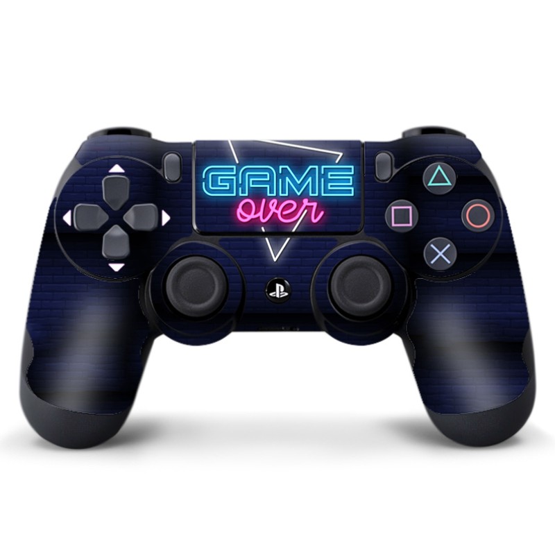 Skin Adhesivo Joystick PS4 Game Over 2