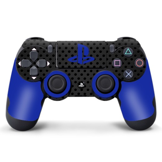 Skin Adhesivo Joystick PS4 Tecno Blue