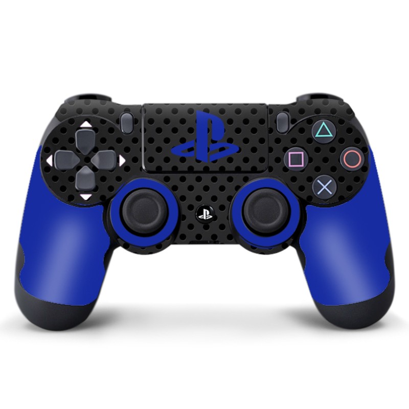 Skin Adhesivo Joystick PS4 Tecno Blue