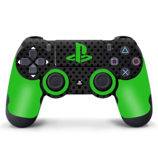 Skin Adhesivo Joystick PS4 Tecno Green