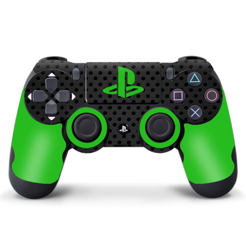 Skin Adhesivo Joystick PS4 Tecno Green