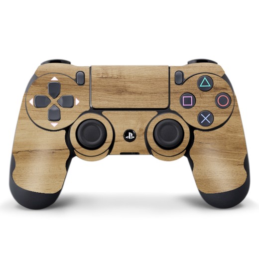 Skin Adhesivo Joystick PS4 Natural Wood