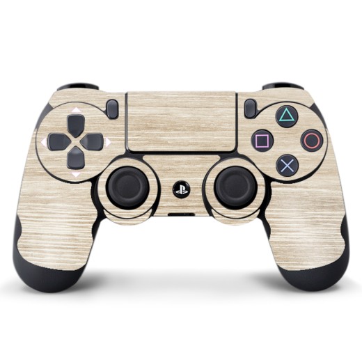 Skin Adhesivo Joystick PS4 White Wood