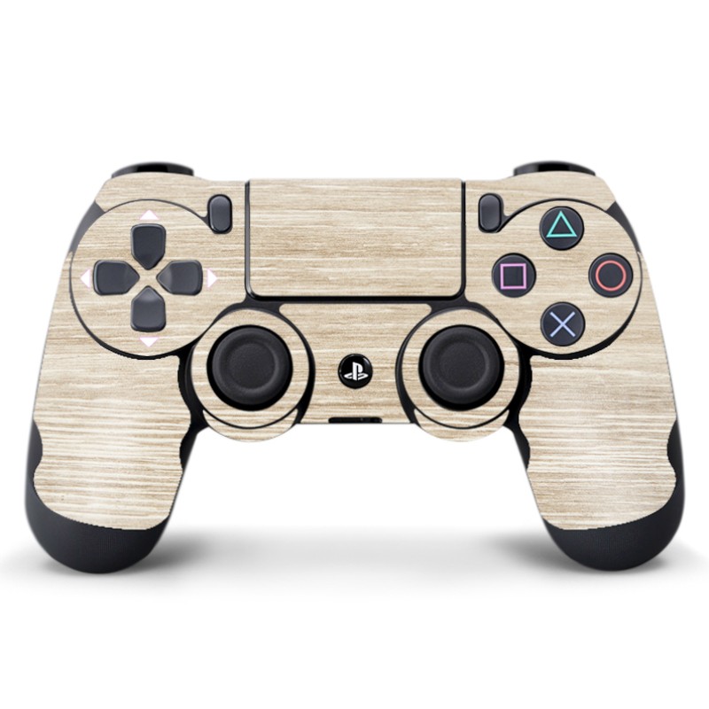 Skin Adhesivo Joystick PS4 White Wood