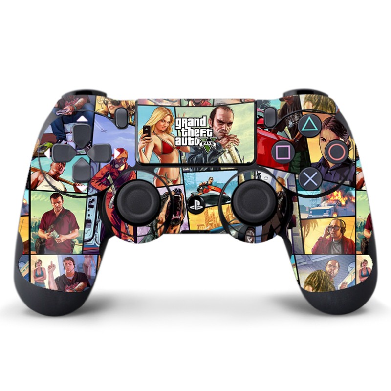 Skin Adhesivo Joystick PS4 GTA V