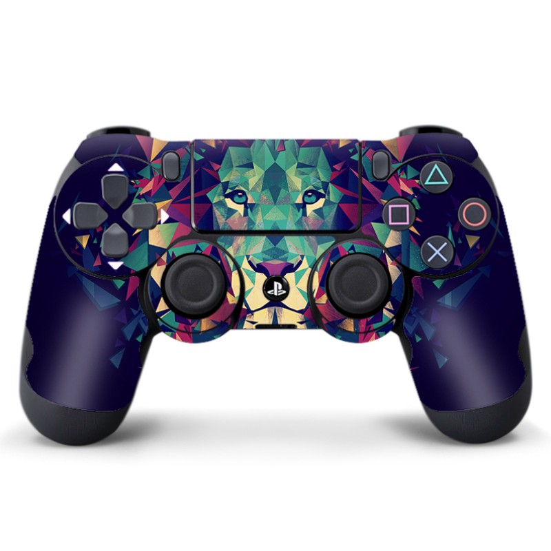 Skin Adhesivo Joystick PS4 Space Lion