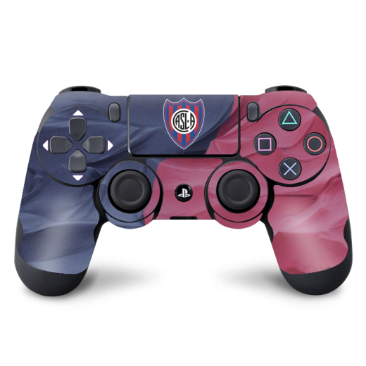 Skin Adhesivo Joystick PS4 Bandera San Lorenzo