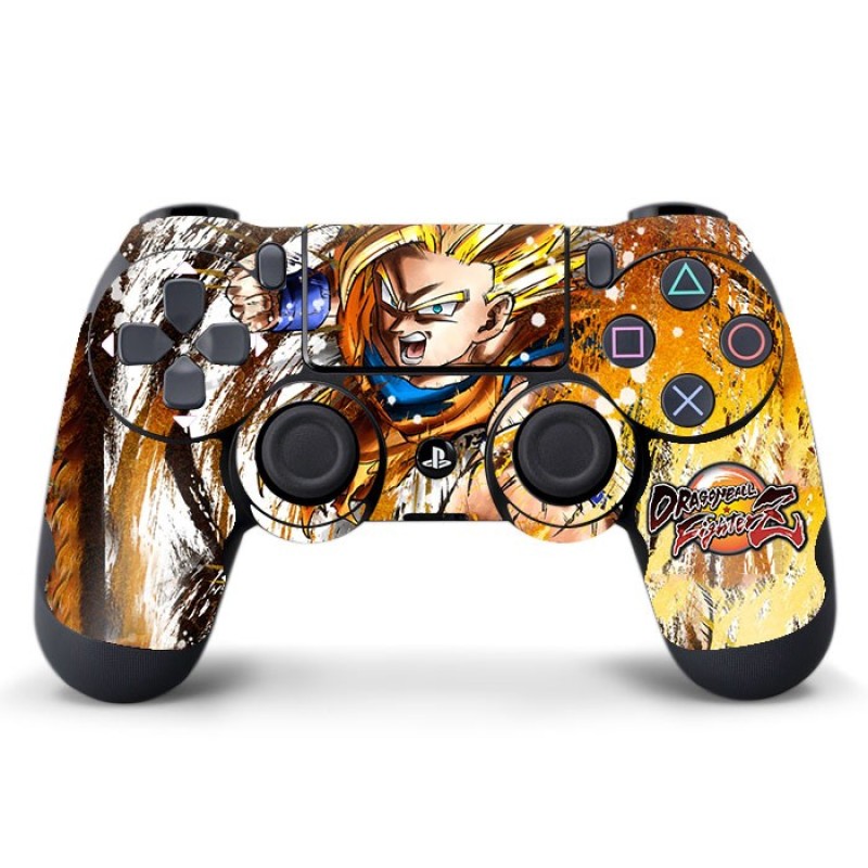 Skin Adhesivo Joystick PS4 DBZ Fighter