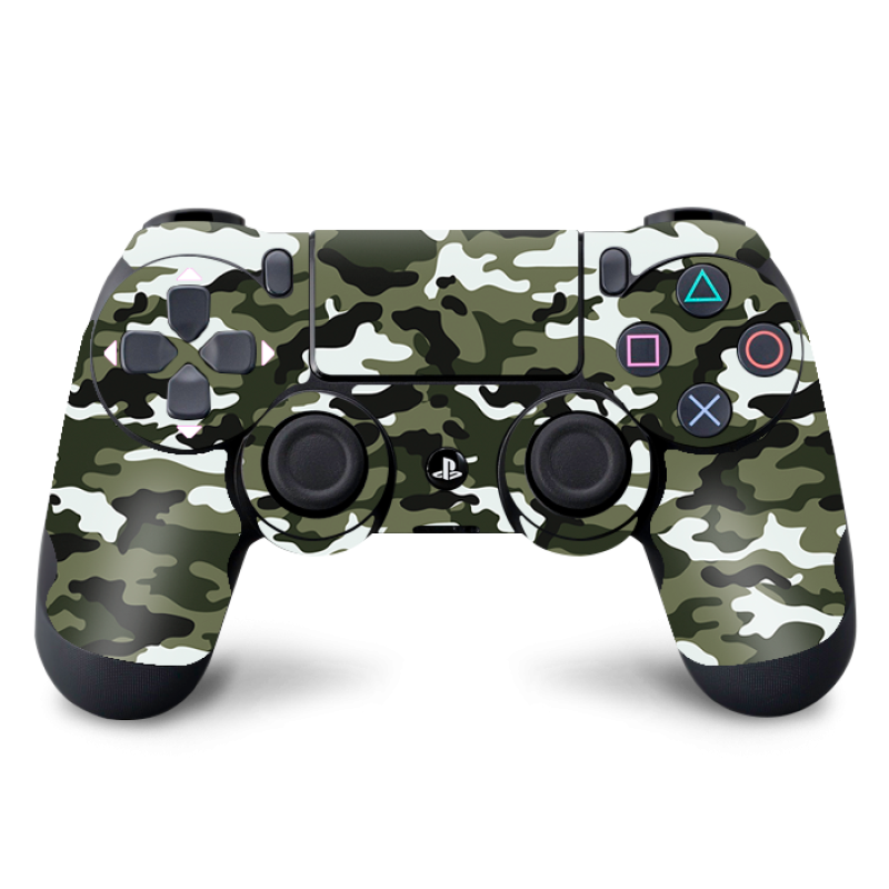 Skin Adhesivo Joystick PS4 Camuflado