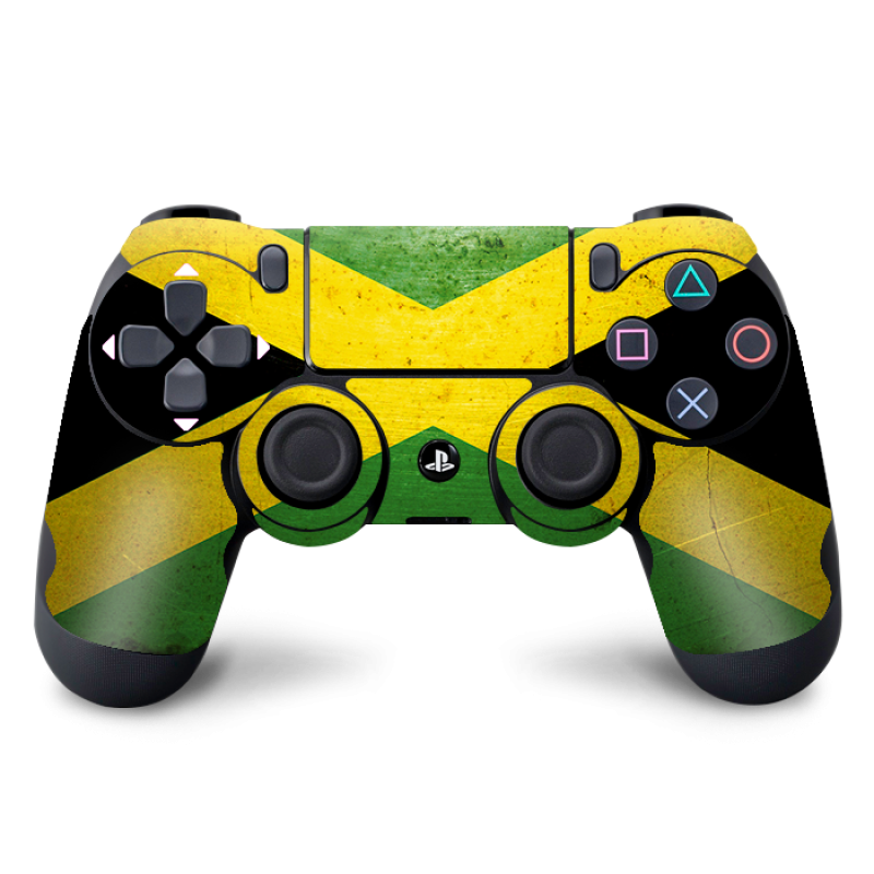 Skin Adhesivo Joystick PS4 Jamaica Flag