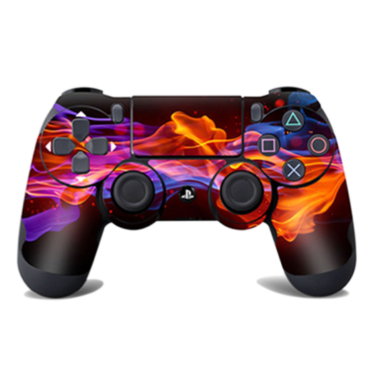 Skin Adhesivo Joystick PS4 Dual Fire