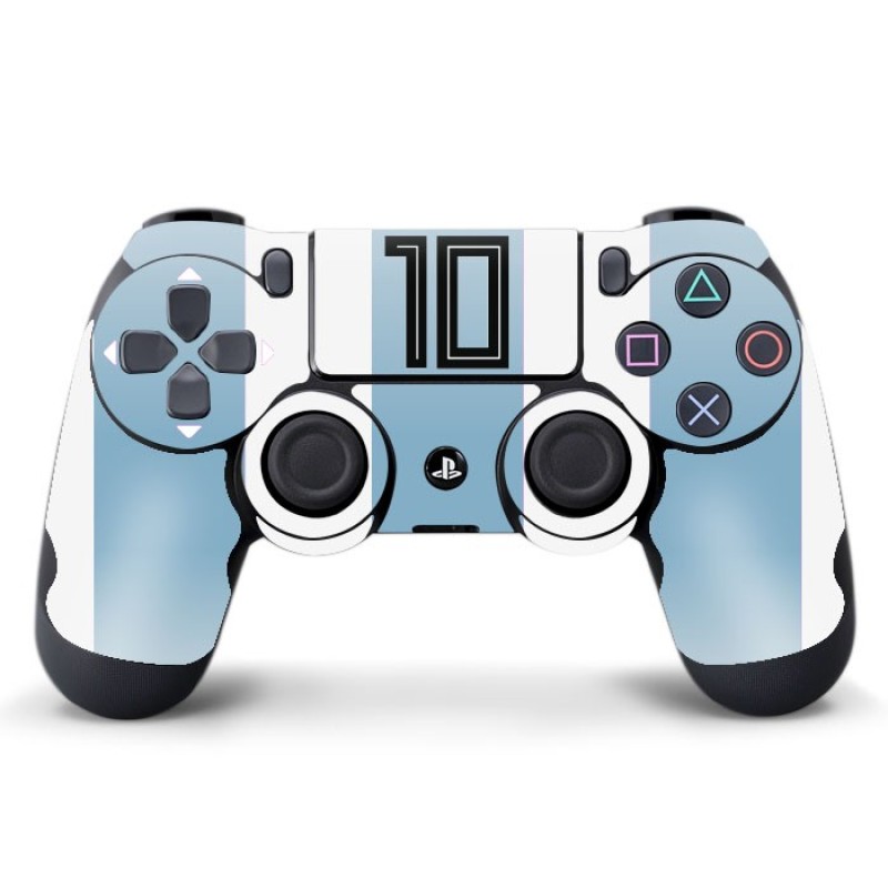 Skin Adhesivo Joystick PS4 Camiseta Argentina