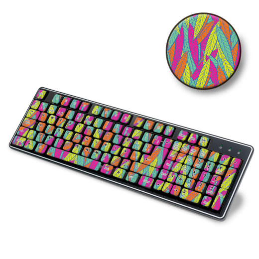 Skin Adhesivo Teclado Eucaliptus