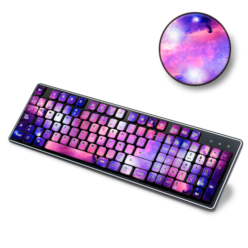 Skin Adhesivo Teclado Galaxy Power