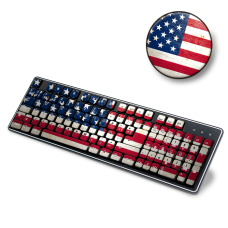Skin Adhesivo Teclado USA Flag