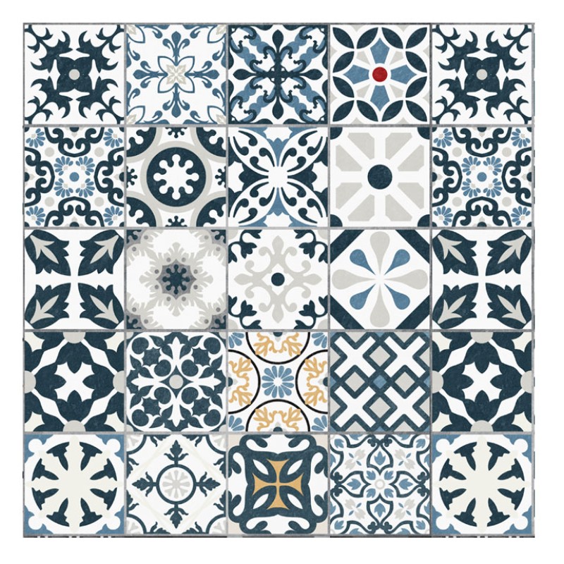 Vinilo Mosaico Adhesivo Lagos x 12 un.