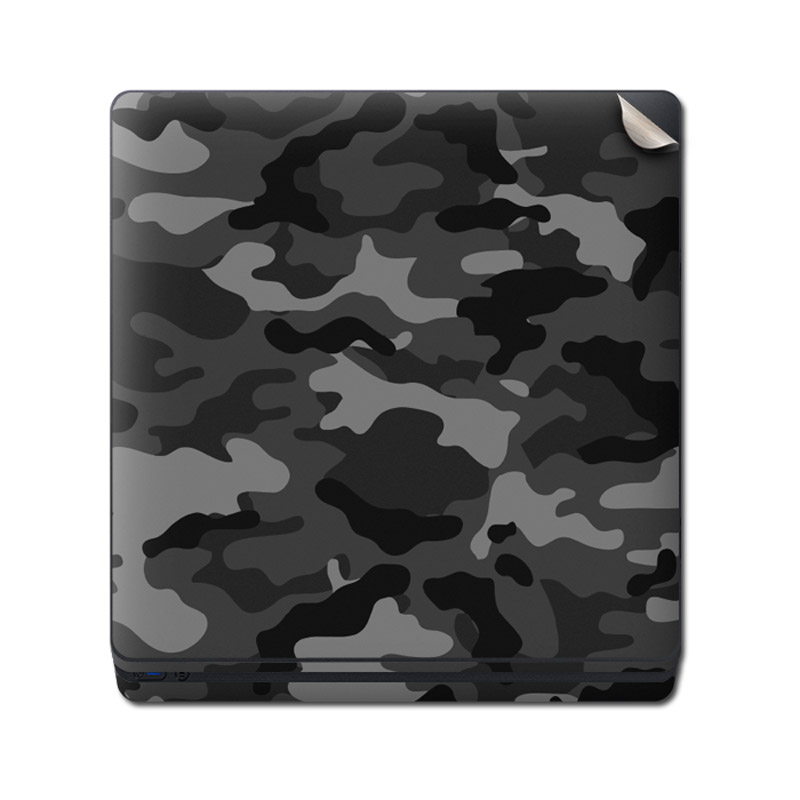 Skin Adhesivo Playstation 4 PS4 Camuflado Black