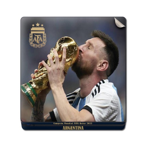 Skin Adhesivo Playstation 4 PS4 Messi Copa del mundo AFA