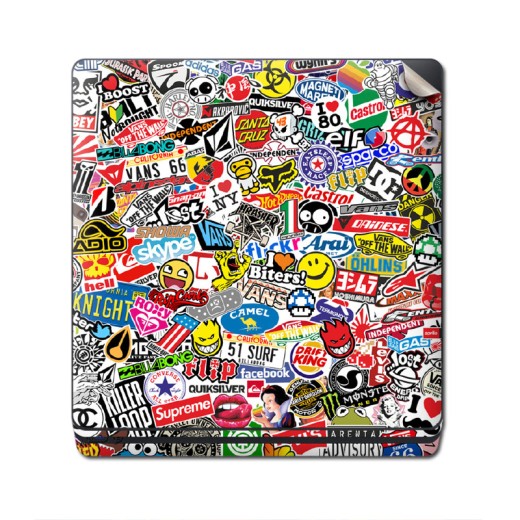 Skin Adhesivo Playstation 4 PS4 100 Stickers