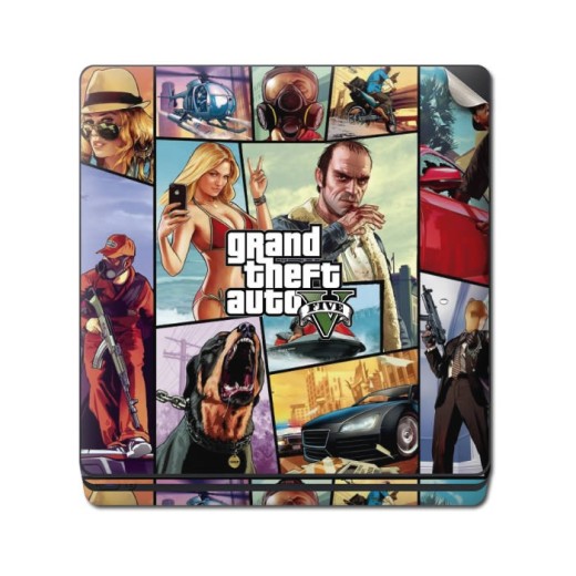 Skin Adhesivo Playstation 4 PS4 GTA 5