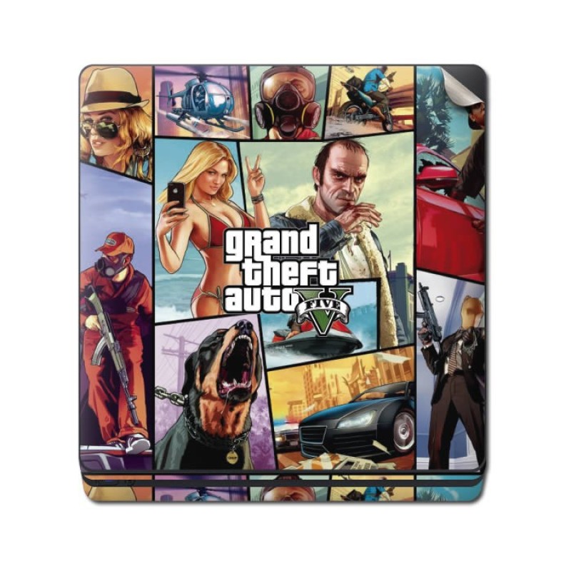 Skin Adhesivo Playstation 4 PS4 GTA 5