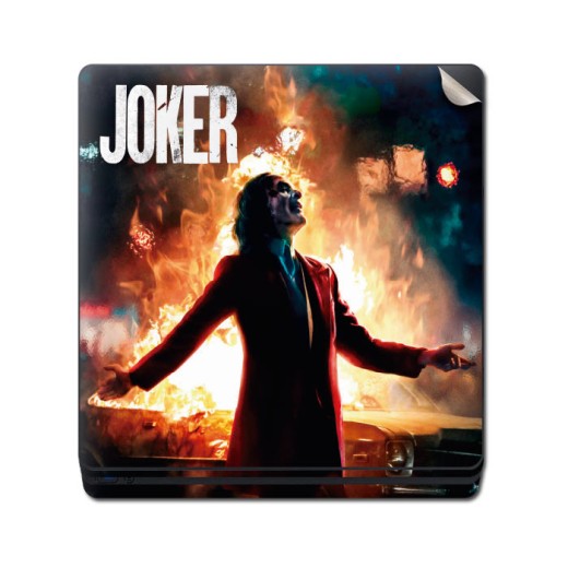 Skin Adhesivo Playstation 4 PS4 Joker Fire