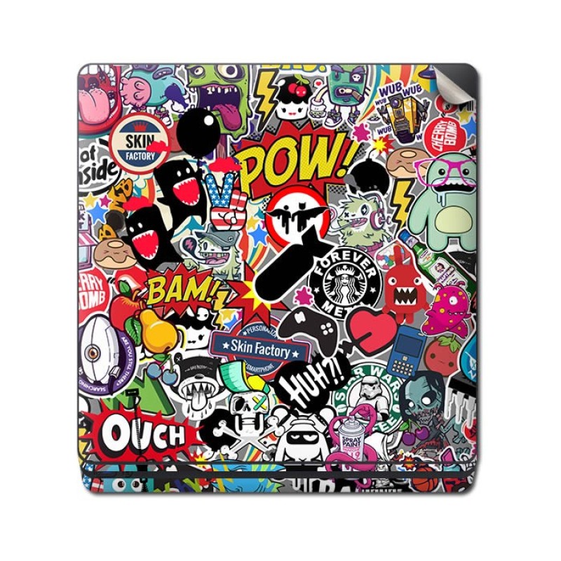 Skin Adhesivo Playstation 4 PS4 Sticker Bomb