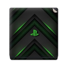 Skin Adhesivo Playstation 4 PS4 Tecno Green