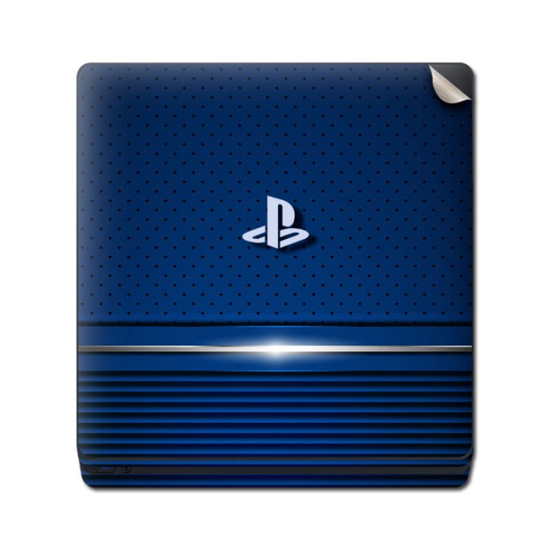 Skin Adhesivo Playstation 4 PS4 Tecno Blue