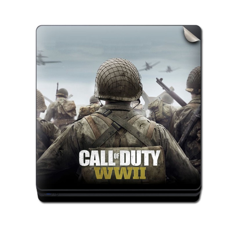 Skin Adhesivo Playstation 4 PS4 Call of Duty WWII
