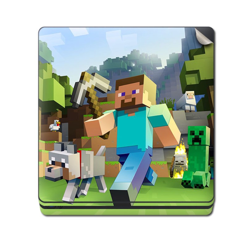 Skin Adhesivo Playstation 4 PS4 Minecraft 1