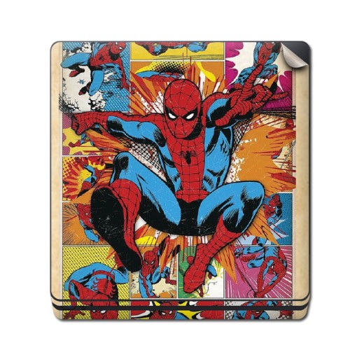 Skin Adhesivo Playstation 4 PS4 Spiderman Comic
