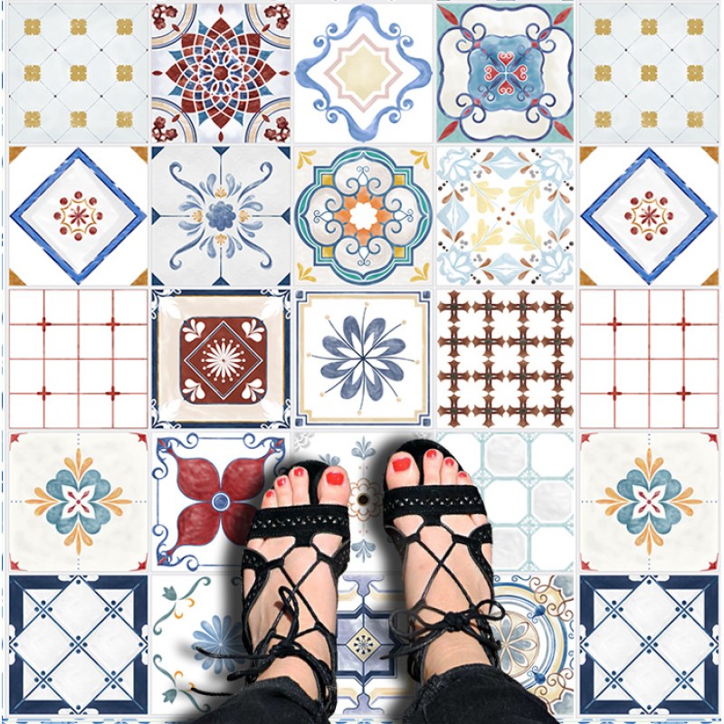 Plancha Vinilo Adhesivo Fiori