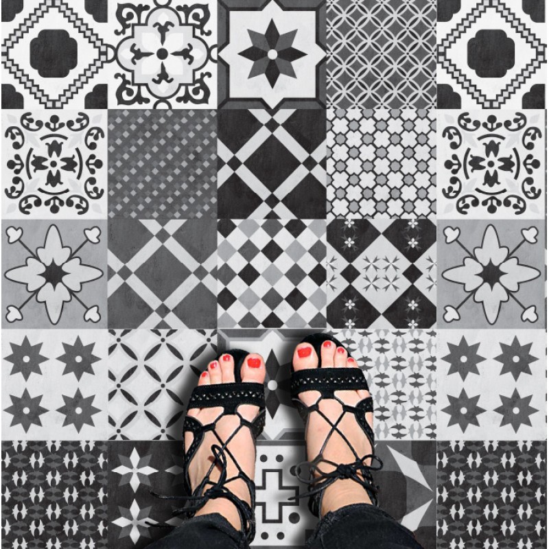Plancha Vinilo Adhesivo Old Black