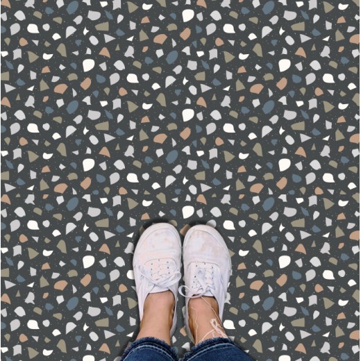 Plancha Vinilo Adhesivo Terrazzo colors