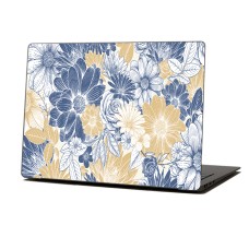 Skin Adhesivo Notebook Blue Flowers