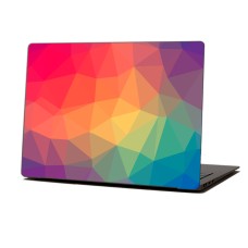 Skin Adhesivo Notebook Color Polygons