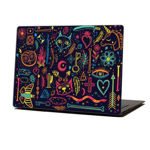 Skin Adhesivo Notebook Boho Animals