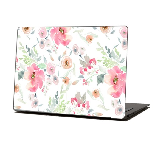 Skin Adhesivo Notebook Pink Flowers