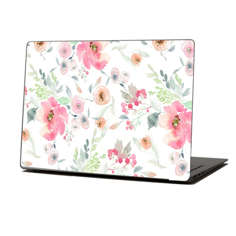 Skin Adhesivo Notebook Pink Flowers
