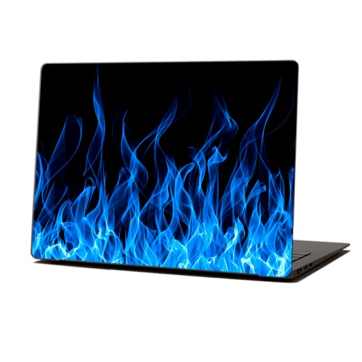 Skin Adhesivo Notebook Blue Fire