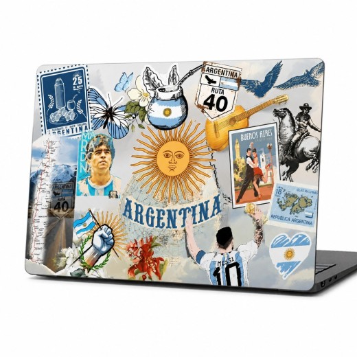 Skin Adhesivo Notebook Argentina Legends