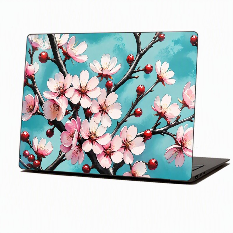 Skin Adhesivo Notebook Cherry Teal Skin Adhesivo Notebook Cherry Teal